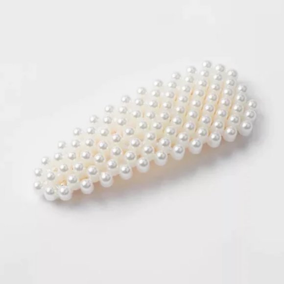 PEARL CLIP- FULL GOLD - Picture 1 of 2